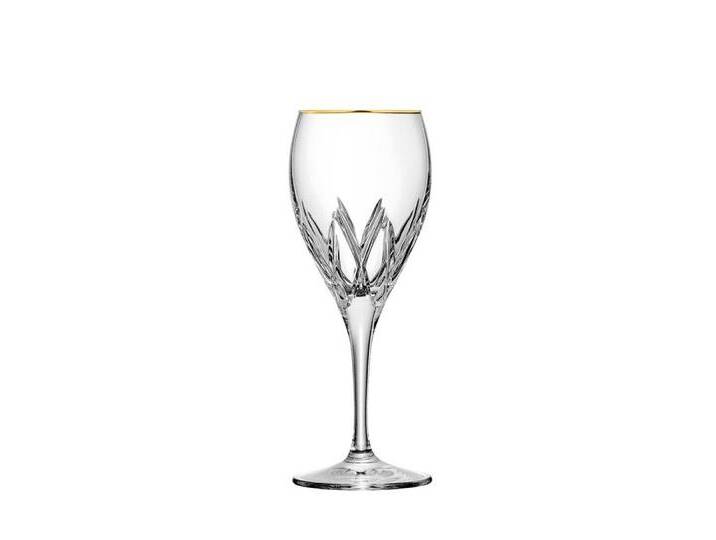 ARNSTADT KRISTALL Weinglas Weissweinglas London Gold (19,5 cm) - Kristallglas mundgeblasen · von, Kristallglas von ARNSTADT-KRISTALL