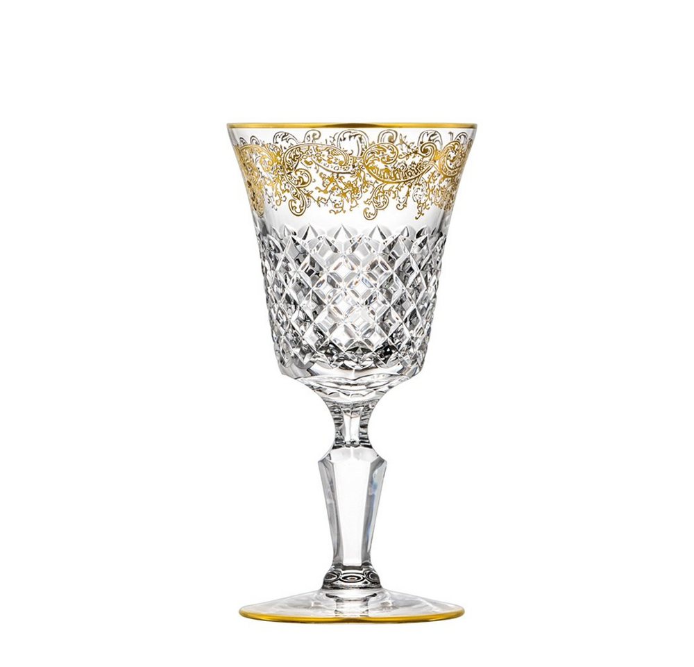 ARNSTADT KRISTALL Weißweinglas Arabeske (17 cm) - Kristallglas mundgeblasen · von Hand geschliffen · von ARNSTADT KRISTALL
