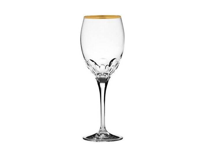 ARNSTADT KRISTALL Weißweinglas Weißweinglas Palais Gold (19,5 cm) - Kristallglas mundgeblasen · Hand von ARNSTADT-KRISTALL