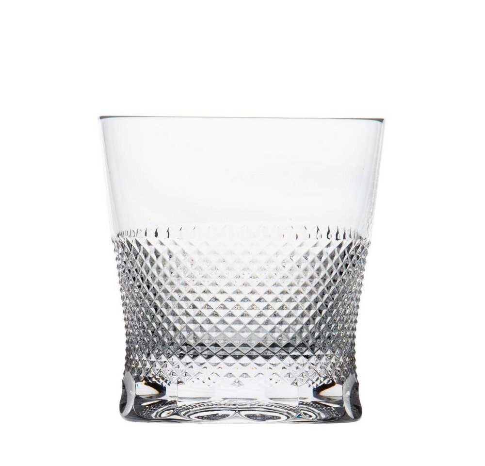 ARNSTADT KRISTALL Whiskyglas Oxford clear (10 cm) - LUXUS Kristallglas mundgeblasen · handgeschlif, Kristallglas von ARNSTADT KRISTALL