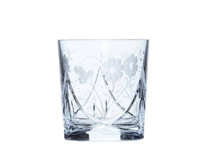 ARNSTADT KRISTALL Whiskyglas Romantik (9 cm) - Kristallglas mundgeblasen · handgeschliffen · Handma, Kristallglas von ARNSTADT-KRISTALL