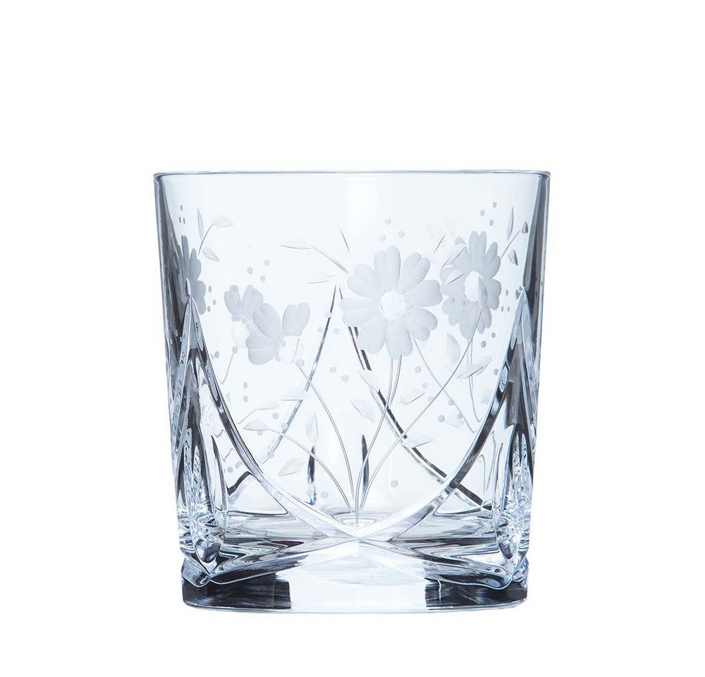 ARNSTADT KRISTALL Whiskyglas Romantik (9 cm) - Kristallglas mundgeblasen · handgeschliffen · Handma, Kristallglas von ARNSTADT KRISTALL