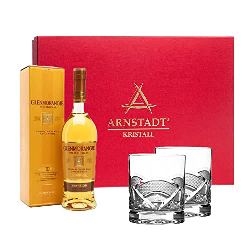 ARNSTADT KRISTALL Whiskyglas-Set Mon Plaisir (10 cm) - Kristallglas mundgeblasen · handgeschliffen · Handmade in Germany von ARNSTADT KRISTALL