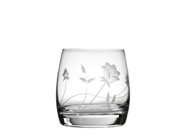 ARNSTADT KRISTALL Whiskyglas Whiskyglas Liane (8,7 cm) - Kristallglas mundgeblasen · handgeschliffe von ARNSTADT-KRISTALL