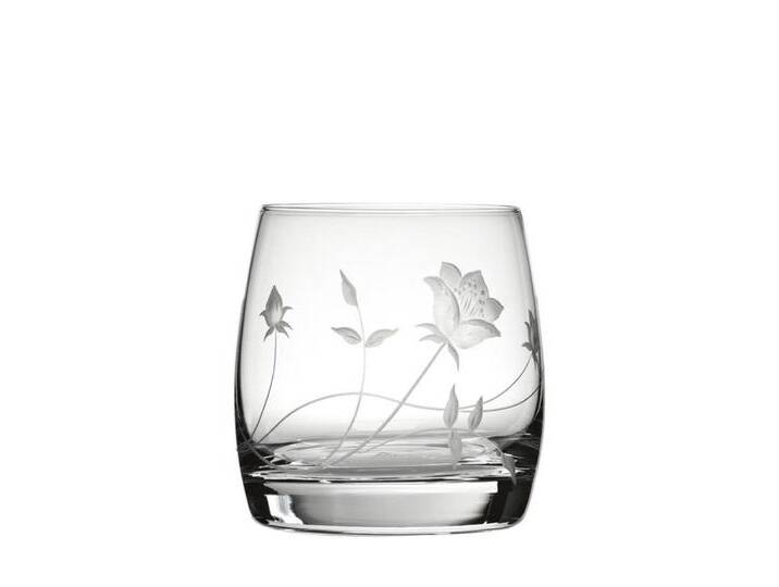ARNSTADT KRISTALL Whiskyglas Whiskyglas Liane (8,7 cm) - Kristallglas mundgeblasen · handgeschliffe von ARNSTADT-KRISTALL
