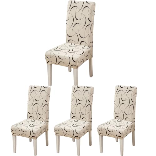 ARNTY Stuhlhussen Esszimmer Stuhlhussen Schwingstühle Universal Hussen für Stühle für Esszimmer von ARNTY