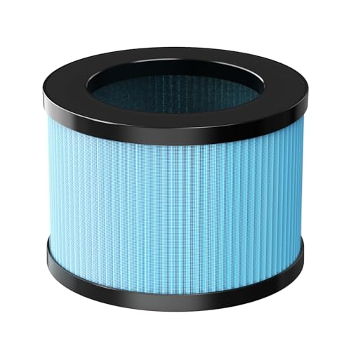 AROEVE JH12 Air Filter Replacement, 4-in-1 Air Filter for Smoke Pollen Dander Hair Smell, Blau AROEVE JH12 Air Filter Replacement, 4-in-1 Air Filter for Smoke Pollen Dander Hair Smell, Blau von AROEVE