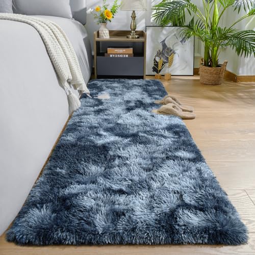 AROGAN Shag Carpets Teppich für Flur, waschbare Teppichläufer mit Memory-Schaum für Schlafzimmer, Eingangsbereich, Innenbereich, flauschiger Überwurf, Teppich für Kinder, Mädchen, Kinderzimmer von AROGAN