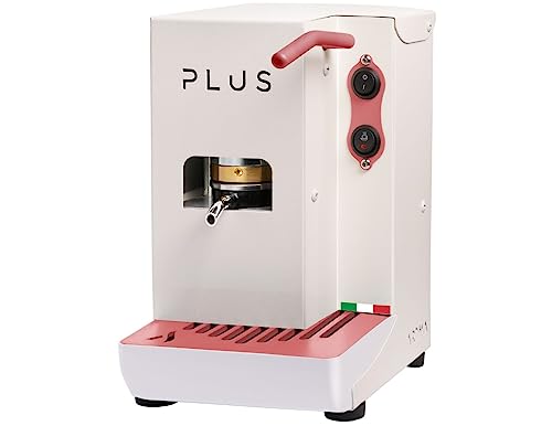 Aroma Plus Touch of color Weiß Pink, Espressomaschine Kaffeepads ESE 44 von AROMA MACCHINA DA CAFFE'