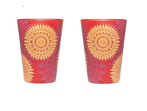 AROMASUTRA 2x MANDALA DUFTKERZEN aus SOJAWACHS von AROMASUTRA