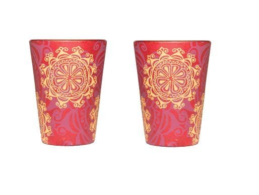 AROMASUTRA 2x MANDALA DUFTKERZEN aus SOJAWACHS von AROMASUTRA