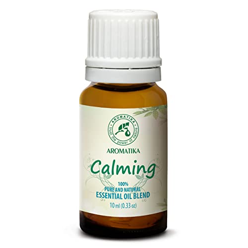 Duftmischung Entspannt 10ml - Beruhigende mit Naturreinem Ätherischen Lavendelöl - Zitronenöl & Orangenöl für Guten Schlaf - Entspannung - Aromatherapie - Duftlampe von AROMATIKA trust the power of nature