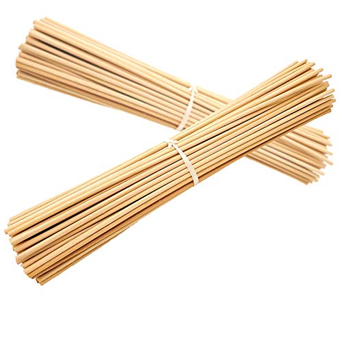 Rattanstäbchen Rattan Reed Diffuser - 100 stück - Länge 23cm - Dicke 3 mm für Raumduftöl Diffusor - Raumduft Stäbchen von AROMATIKA trust the power of nature