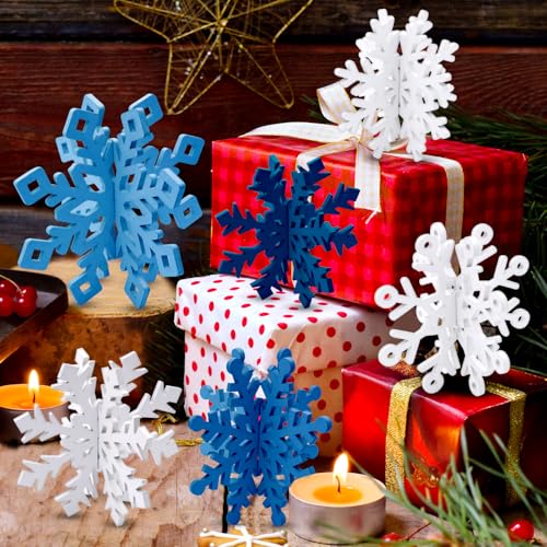 ARONRAVE Schneeflocke Deko Tischdeko, 12 Stück Winterdeko Tisch Schneeflocken Tischdeko Holz Schneeflocken Herzstück Tischdeko Winter für Weihnachten Party Supplies Home Decor ARONRAVE Schneeflocke Deko Tischdeko, 12 Stück Winterdeko Tisch Schneeflocken Tischdeko Holz Schneeflocken Herzstück Tischdeko Winter für Weihnachten Party Supplies Home Decor von ARONRAVE