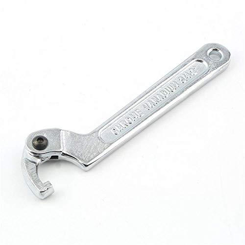 AROYEL 19–51 mm Vanadium-Stahl verstellbarer Hakenschlüssel, Stiftschlüssel, C-Form, Schraubenschlüssel, 100 % neu – 3/4–2 Zoll (19–51 mm) von AROYEL