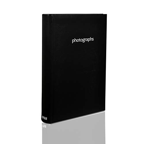 ARPAN Einschiebe-Fotoalbum, groß, für 300 Fotos à 15 x 10 cm, Schwarz von ARPAN