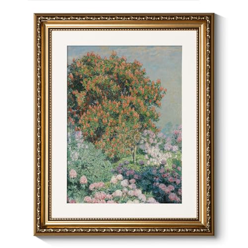 ARPEOTCY Wandkunst, Vintage-Stil, goldgerahmt, Naturblumengarten, Retro-Gemälde, Leinwanddrucke, Kunstwerk mit antikem Rahmen, viktorianische Wandbilder, Dekoration für Wohnzimmer, Galeriezimmer, 33 x ARPEOTCY Wandkunst, Vintage-Stil, goldgerahmt, Naturblumengarten, Retro-Gemälde, Leinwanddrucke, Kunstwerk mit antikem Rahmen, viktorianische Wandbilder, Dekoration für Wohnzimmer, Galeriezimmer, 33 x von ARPEOTCY