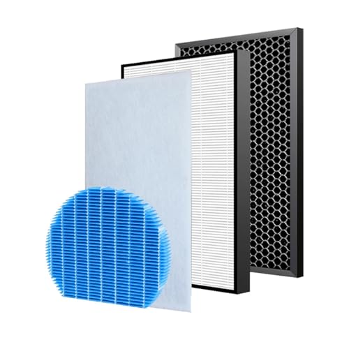 ARPZPPSK Hepa 13-Filter, Kompatibel Mit Sharp, HEPA- Und Aktivkohlefilter-Ersatzluftreiniger for UA-HD50E-L UA-HD50U-L UA-HD40E-L UA-HD40E-T UA-HD40U-L(1 Set and Humidifer) von ARPZPPSK