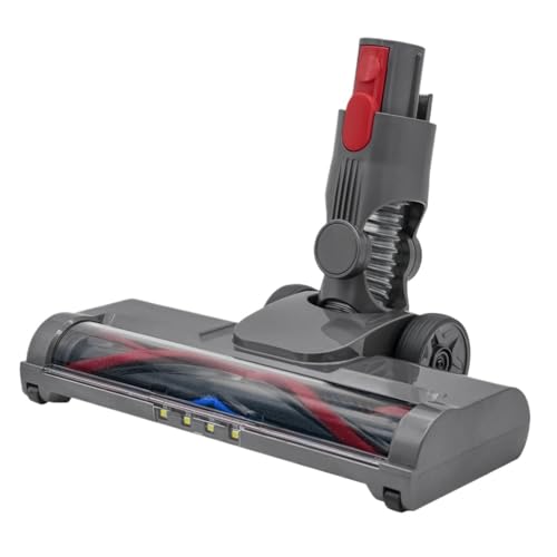 ARPZPPSK Rollenkopf-Bodenkopfaufsatz, Kompatibel for Dyson V7 V8 V10 V11 V15 Akku-Staubsauger Mit 4 Frontlichtern von ARPZPPSK