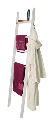Kleiderleiter, 609 Axel, Holz - für Wand - Farbe: Weiß, AR-It il Cuore del Legno Kleiderleiter, 609 Axel, Holz - für Wand - Farbe: Weiß, AR-It il Cuore del Legno von Arredamenti Italia