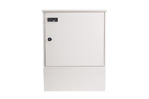 Briefkasten und Zeitungsbox arregui- Domus Stahl weiß DIM. (mm.) L355 H457 P100 E2801 von ARREGUI- DOMUS