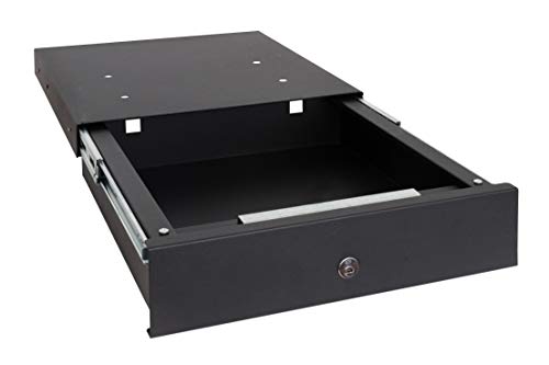 ARREGUI Box-in 22000-S1 Tresor zur Tarnung im Küchensockel, 9,8x41x45 cm, 12 L, schwarz, 9,8 x 41 x 45 cm von ARREGUI