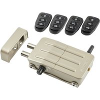 ARREGUI CI10 Unsichtbares Türschloss mit 4 Fernbedienungen Schlüsselloses Zusatzschloss für Türen Elektronisches Sicherheitsschloss Türriegelschloss von ARREGUI