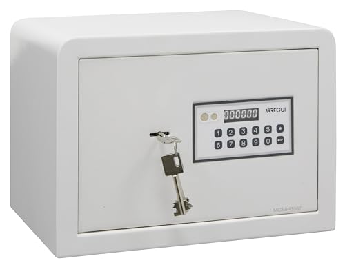 ARREGUI Magna 590020 Möbeltresor mit 2 Faktor-Sicherheitsschloss: Zahlencode + Schlüssel | Safe Tresor mit Doppelbolzen Verriegelung | Kleiner Tresor für Zuhause, Büro oder Gewerbe | 25x35x25cm | 16L von ARREGUI