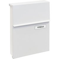 Arregui - Line E6801 Briefkasten aus Verzinktem Stahl, Größe s (din A5 Post), Wandbriefkasten für den Außenbereich, Postkasten mit Schutzklappe, von ARREGUI