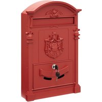 Arregui - Residencia Maxi D-2152/R Briefkasten aus Aluminium im klassischen Stil, Größe l (Zeitschriften und C4-Umschläge), großer und Eleganter von ARREGUI