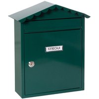 Arregui - Visit E5743 Briefkasten aus Verzinktem Stahl, Größe m (din A4 Post), Wandbriefkasten für den Außenbereich, Postkasten für Draußen mit von ARREGUI