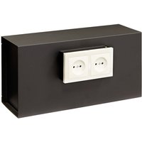 Socket Steckdosentresor, getarnter Safe, versteckter Tresor, Wandtresor, Steckdose 20 x 40 x 13 cm, 9L (23000W-S1) - Arregui von ARREGUI