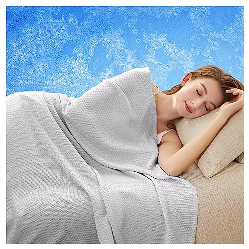 Kühlende Sommerdecke für Sommer Heißen Nächte, Leichte Atmungsaktive Kühldecke Bambus, Kühldecke für Menschen Kann Körper Kühl Halten für Nachtschweiß für Bett Sofa Und überall (Grau 180x200 cm) Kühlende Sommerdecke für Sommer Heißen Nächte, Leichte Atmungsaktive Kühldecke Bambus, Kühldecke für Menschen Kann Körper Kühl Halten für Nachtschweiß für Bett Sofa Und überall (Grau 180x200 cm) von ARRITS