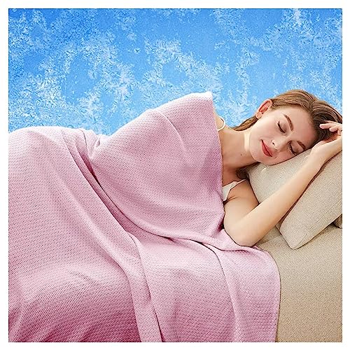Kühlende Sommerdecke für Sommer Heißen Nächte, Leichte Atmungsaktive Kühldecke Bambus, Kühldecke für Menschen Kann Körper Kühl Halten für Nachtschweiß für Bett Sofa Und überall (Rosa 180x200 cm) Kühlende Sommerdecke für Sommer Heißen Nächte, Leichte Atmungsaktive Kühldecke Bambus, Kühldecke für Menschen Kann Körper Kühl Halten für Nachtschweiß für Bett Sofa Und überall (Rosa 180x200 cm) von ARRITS