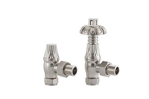 ARROLL uk18bn Satin Nickel Finish Heizkörperventile von Arroll