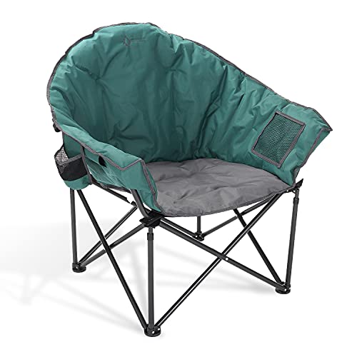 ARROWHEAD OUTDOOR Oversized Club Camping-Stuhl, Grün Campingstuhl Klappstuhl, Canvas von ARROWHEAD OUTDOOR