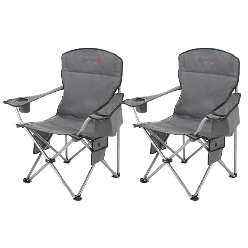 Arrowhead Outdoor Beheizter Campingstuhl mit Kühler, 3 Heizstufen, Tassen- und Weinglashalter, Tragetasche, Batterie Nicht im Lieferumfang enthalten, unterstützt bis zu 150 kg, 2 Stück Arrowhead Outdoor Beheizter Campingstuhl mit Kühler, 3 Heizstufen, Tassen- und Weinglashalter, Tragetasche, Batterie Nicht im Lieferumfang enthalten, unterstützt bis zu 150 kg, 2 Stück von ARROWHEAD OUTDOOR