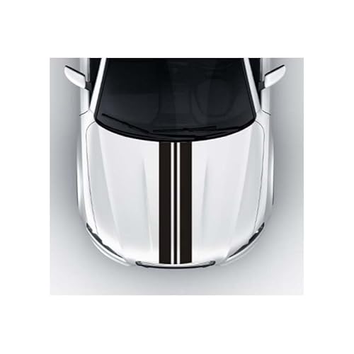Auto Motorhaube Streifen Aufkleber, für Benz Vito V Klasse W447 W639 V260 V260L SWB LWB 507 Motorhaube Streifen Aufkleber Racing Stripes Grafik Aufkleber Wasserdicht Sport Streifen,A von ARRYEDCN