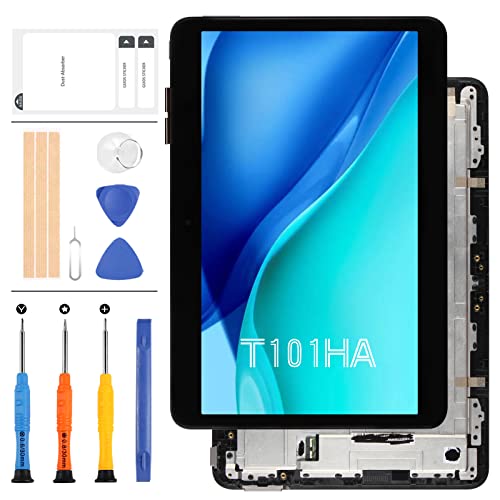 ARSSLY Für Asus Transformer Book T101HA Bildschirm Ersatz T101H LCD Bildschirm mit Rahmen T101 HD Display Montageset für ASUS T101HA Matrix Touch Digitizer Vollglas Reparaturteile ARSSLY Für Asus Transformer Book T101HA Bildschirm Ersatz T101H LCD Bildschirm mit Rahmen T101 HD Display Montageset für ASUS T101HA Matrix Touch Digitizer Vollglas Reparaturteile von ARSSLY