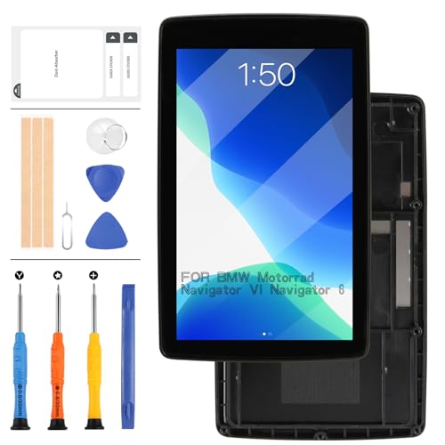 ARSSLY Für BMW Motorrad Navigator VI Navigator 6 Motorrad LCD Bildschirm Ersatz für BMW Navigator VI Navigator 6 LCD Display Touchscreen Digitizer Montage Reparaturteile Kit mit Werkzeug ARSSLY Für BMW Motorrad Navigator VI Navigator 6 Motorrad LCD Bildschirm Ersatz für BMW Navigator VI Navigator 6 LCD Display Touchscreen Digitizer Montage Reparaturteile Kit mit Werkzeug von ARSSLY