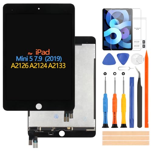 ARSSLY Für iPad Mini 5 7.9 LCD-Display für iPad 2019 A2126 A2124 A2133 Display Digitizer Touchscreen Assembly mit Werkzeugen ARSSLY Für iPad Mini 5 7.9 LCD-Display für iPad 2019 A2126 A2124 A2133 Display Digitizer Touchscreen Assembly mit Werkzeugen von ARSSLY