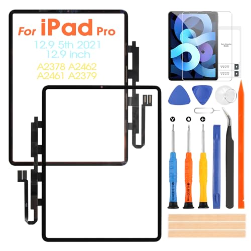 ARSSLY Touchscreen für iPad Pro 12.9 5th 2021 Digitazer für iPad Pro 12.9 5. Gen A2378 A2462 A2461 A2379 Touchscreen Assembly mit Reparatur-Set ARSSLY Touchscreen für iPad Pro 12.9 5th 2021 Digitazer für iPad Pro 12.9 5. Gen A2378 A2462 A2461 A2379 Touchscreen Assembly mit Reparatur-Set von ARSSLY