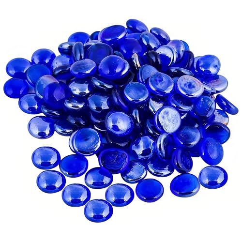 ARSUK Flache Glasmurmeln, dekorative Kieselsteine, Mosaikperlen, Edelsteine, Vasenfüller, Blumensteine, Aquarium-Dekoration ARSUK Flache Glasmurmeln, dekorative Kieselsteine, Mosaikperlen, Edelsteine, Vasenfüller, Blumensteine, Aquarium-Dekoration von ARSUK