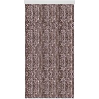 Arsvita - Flauschvorhang 80x220 cm in Meliert beige - braun, perfekter Insekten- und Sichtschutz für Ihre Balkon- und Terrassentür, viele Farben von ARSVITA