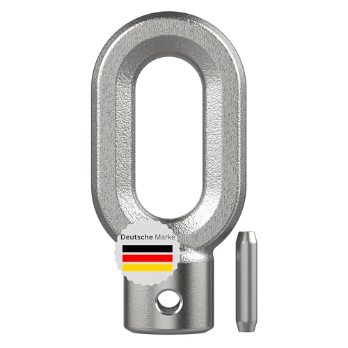 Markisenöse aus hochwertigem Zinkdruckguss 12mm – Robuste Kurbelöse als Markisen Ersatzteil – Flexibles Markisen Zubehör zur einfachen Montage von ART COLOR