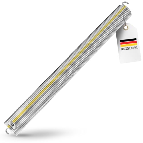 Torsionsfeder für Hörmann Garagentor - in 16 verschiedenen Größen erhältlich - (R707/R26, 864x50x6,4mm) - verzinkte Torsionsfeder aus Federstahl- Erstausrüster Qualität von ART COLOR