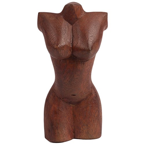 ART-CRAFT Torso Frau aus Suar Holz 15cm von ART-CRAFT