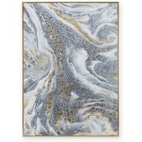 Art For The Home - Handgemalt Wandbild Gold Metallic Marmor 70x50cm von ART FOR THE HOME