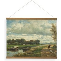Art For The Home - Luxus Kakemono Leinen Wandposter Dutch Landscape - 60x80cm Art For The Home - Luxus Kakemono Leinen Wandposter Dutch Landscape - 60x80cm von ART FOR THE HOME
