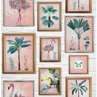 Art For The Home - Papiertapete - Tropische Rahmen - 10mx53cm Art For The Home - Papiertapete - Tropische Rahmen - 10mx53cm von ART FOR THE HOME